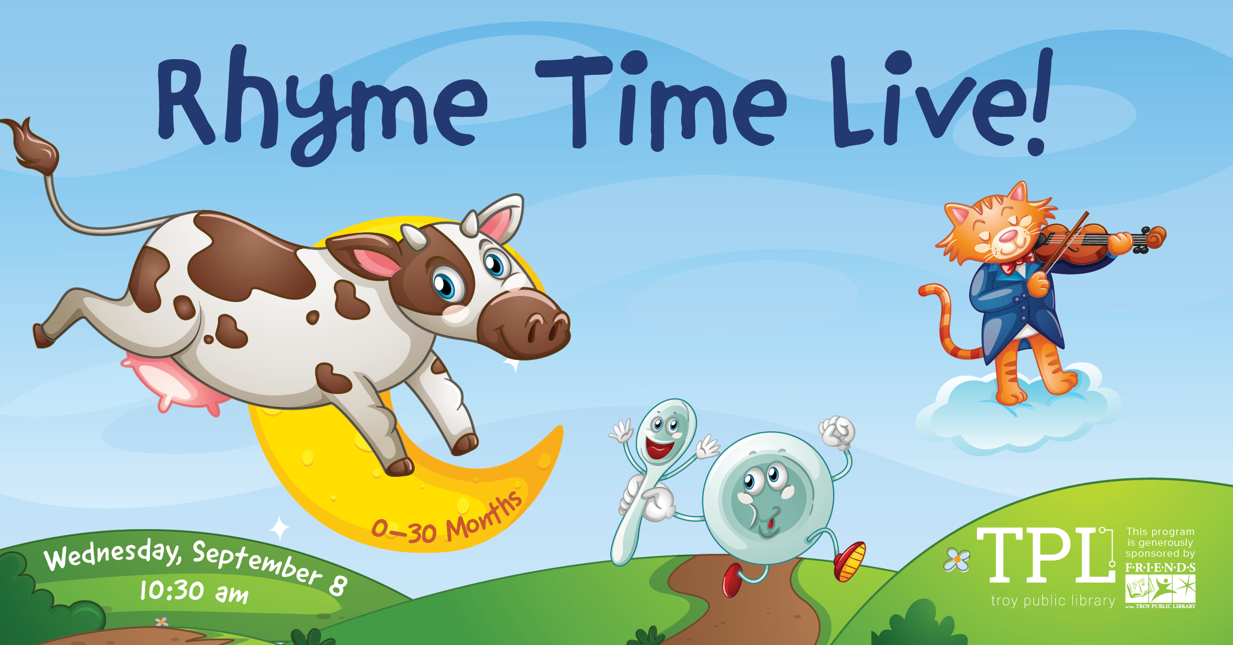 Rhyme Time Live! Troy Public Library